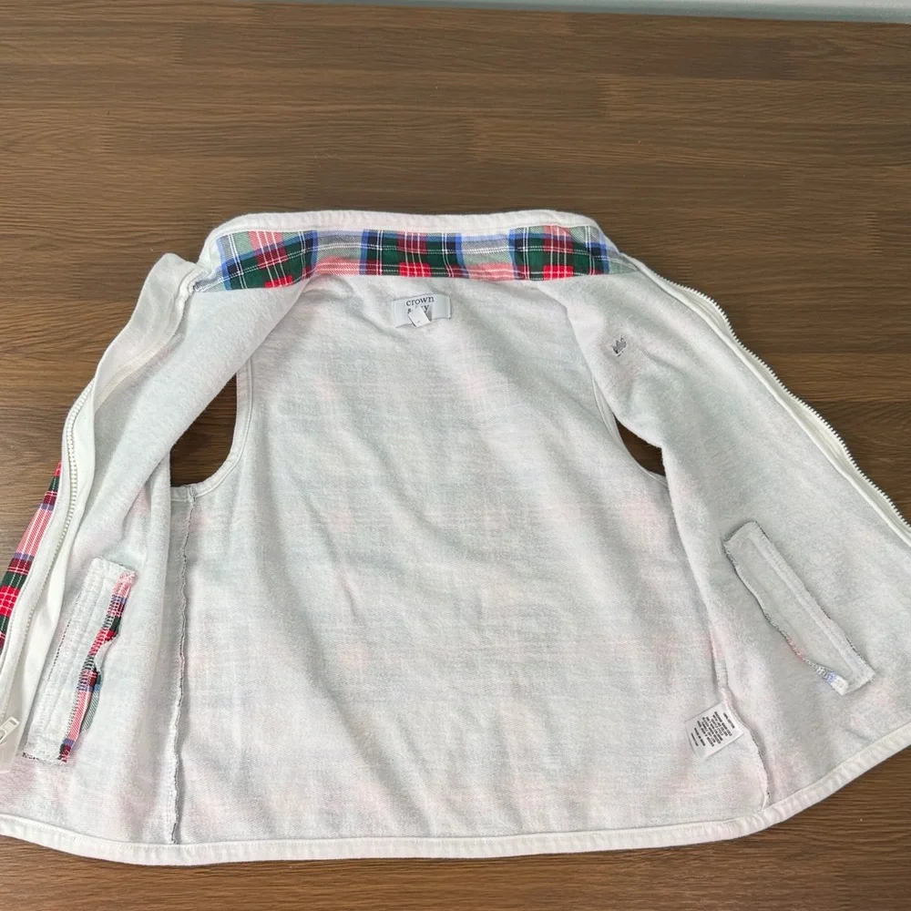 crown & ivy‎ Plaid Kids Vest - Red, Green, Blue, White